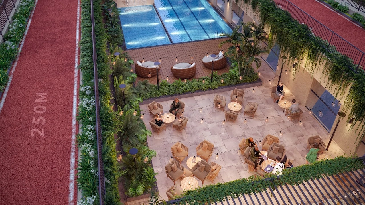 Amenities at Kunal Group Canary the Sky; photo gallery, images, brochure, amenities, cost sheet, price breakup, availability details, RERA number, RERA certificate, possession date, layout plan, logo, floor plan, master plan, and location map showcasing project highlights and features.