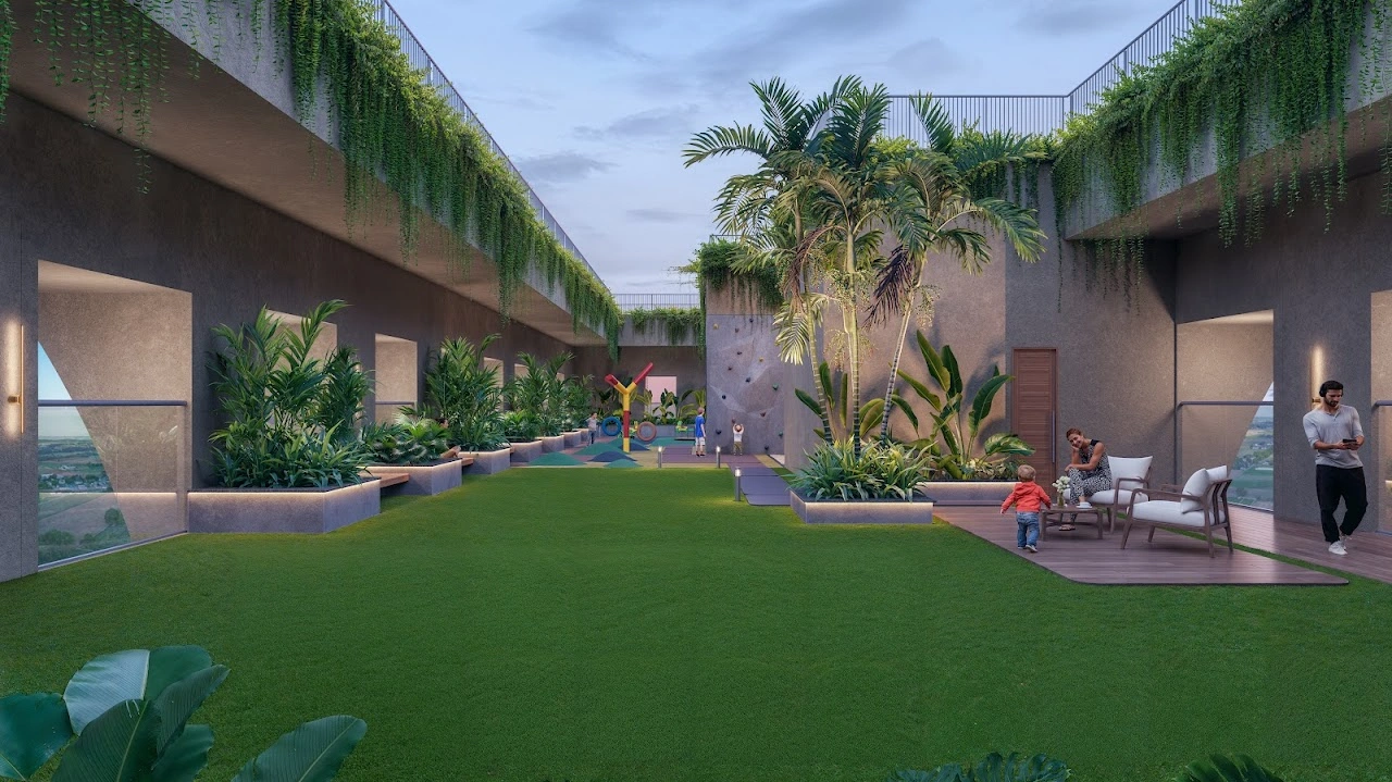 Amenities at Kunal Group Canary the Sky; photo gallery, images, brochure, amenities, cost sheet, price breakup, availability details, RERA number, RERA certificate, possession date, layout plan, logo, floor plan, master plan, and location map showcasing project highlights and features.